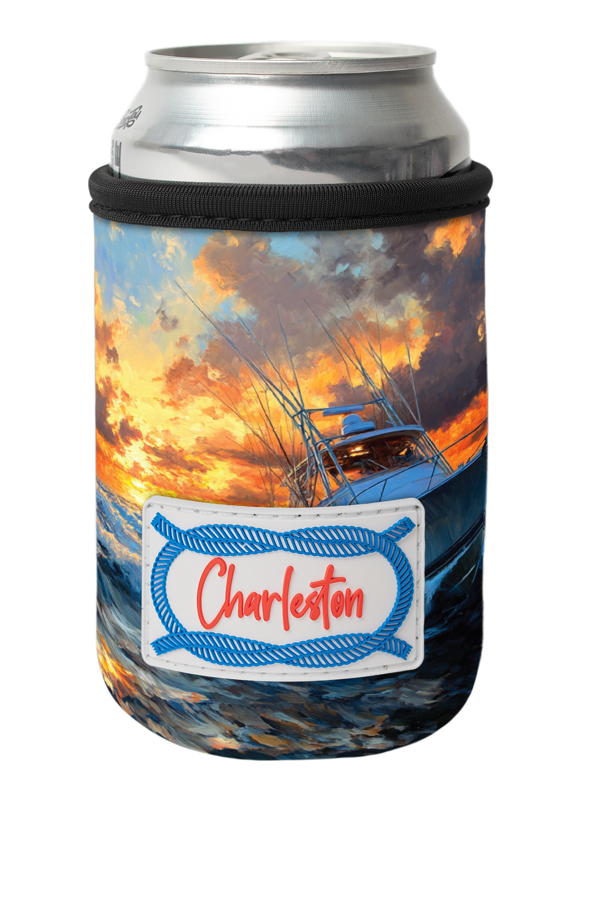 Sunset on a Fishing Boat