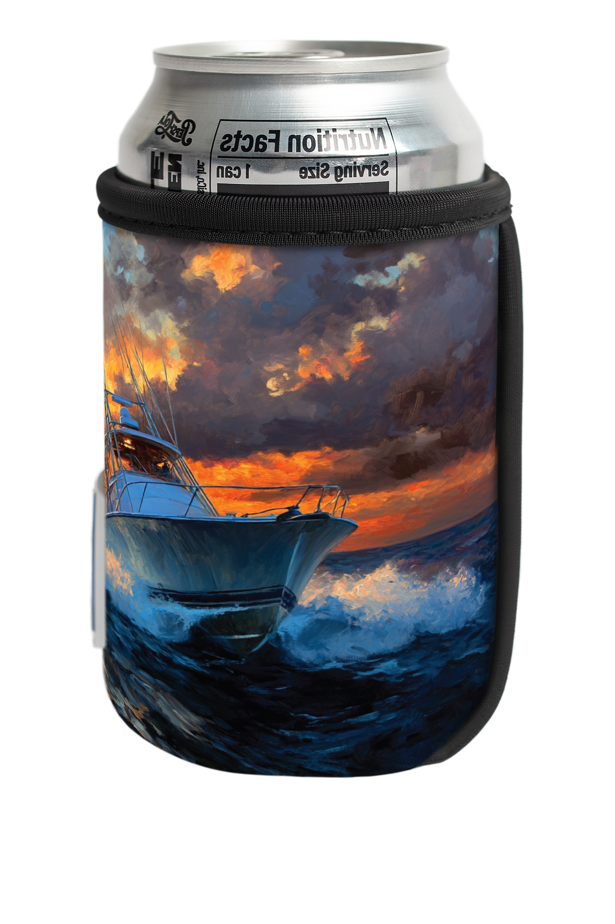 Sunset on a Fishing Boat