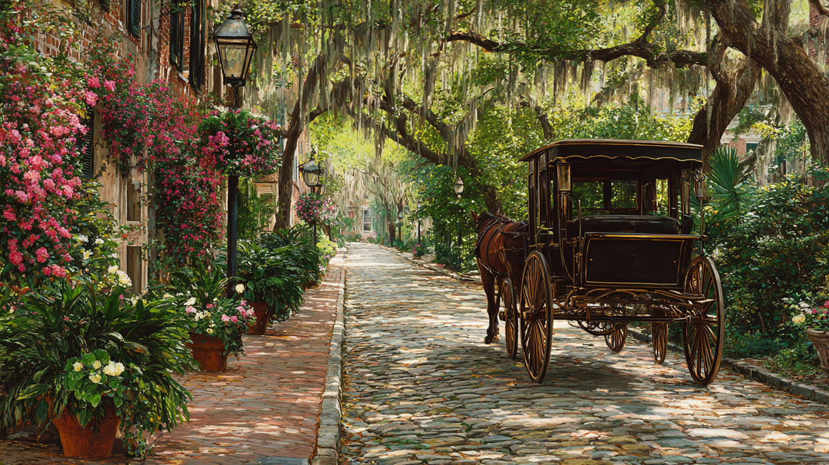 Wholesale | Charleston Landmark - Horse Carriage Ride 1