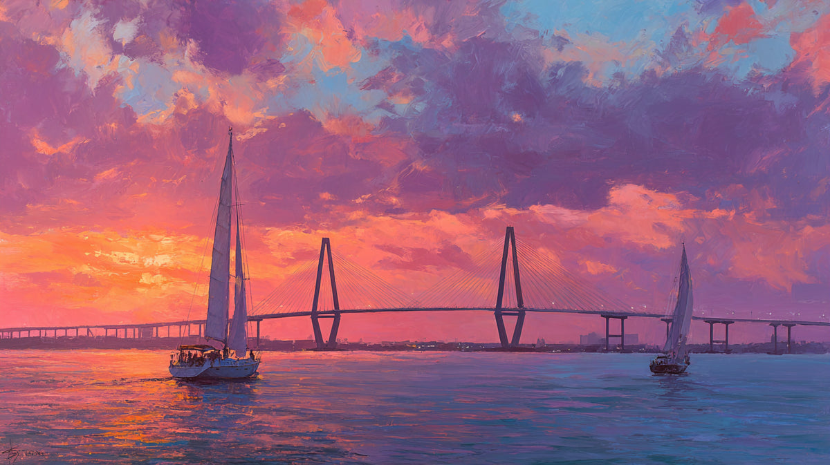 Wholesale | Charleston Landmark - Ravenel Bridge 2