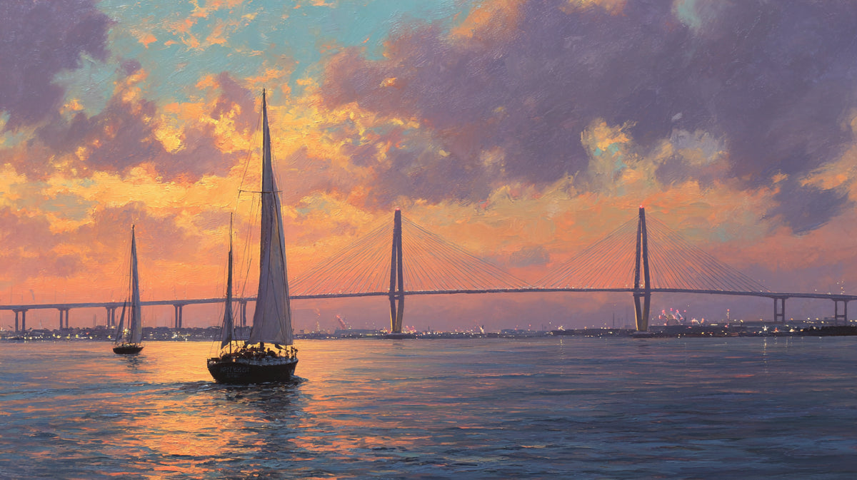 Wholesale | Charleston Landmark - Ravenel Bridge 3
