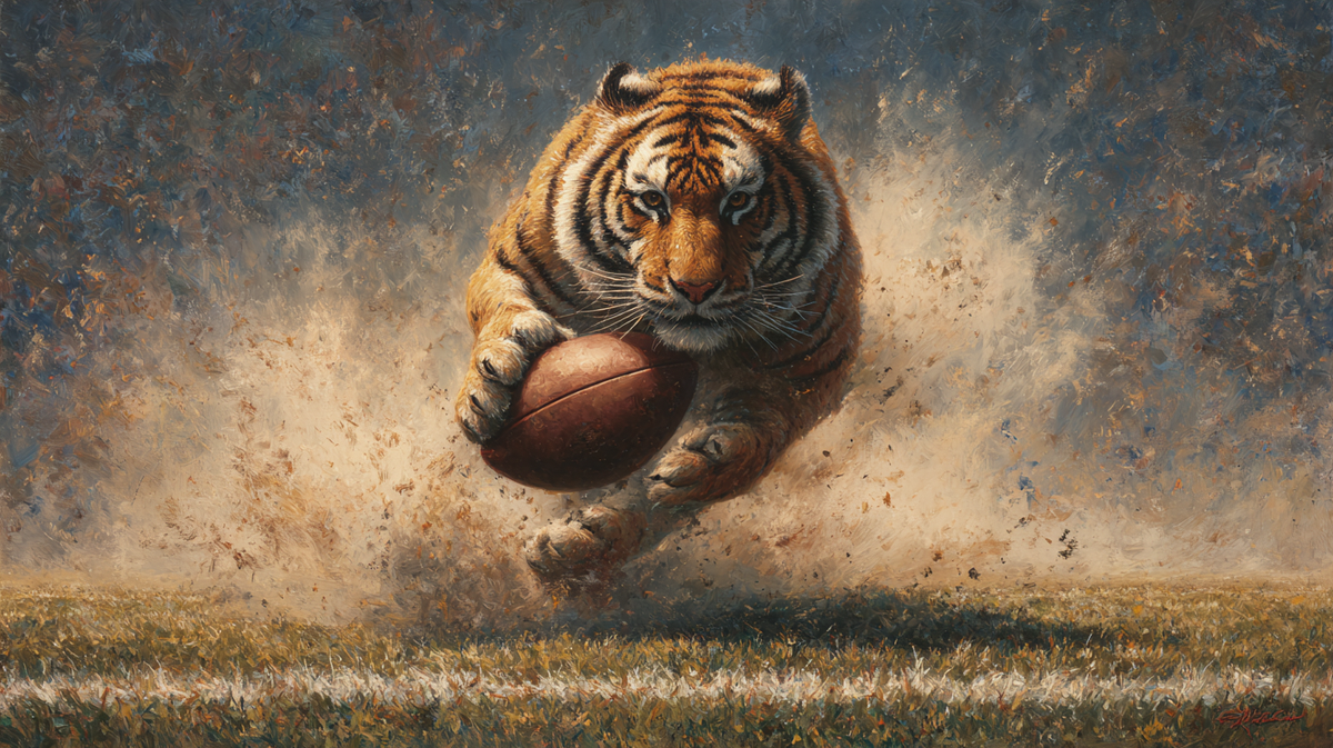 Wholesale | Gameday - Tiger & Football 3
